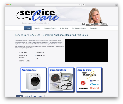 servicecare theme WordPress - service-care.com
