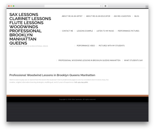 Shaped Pixels WordPress theme download - saxnyc.com