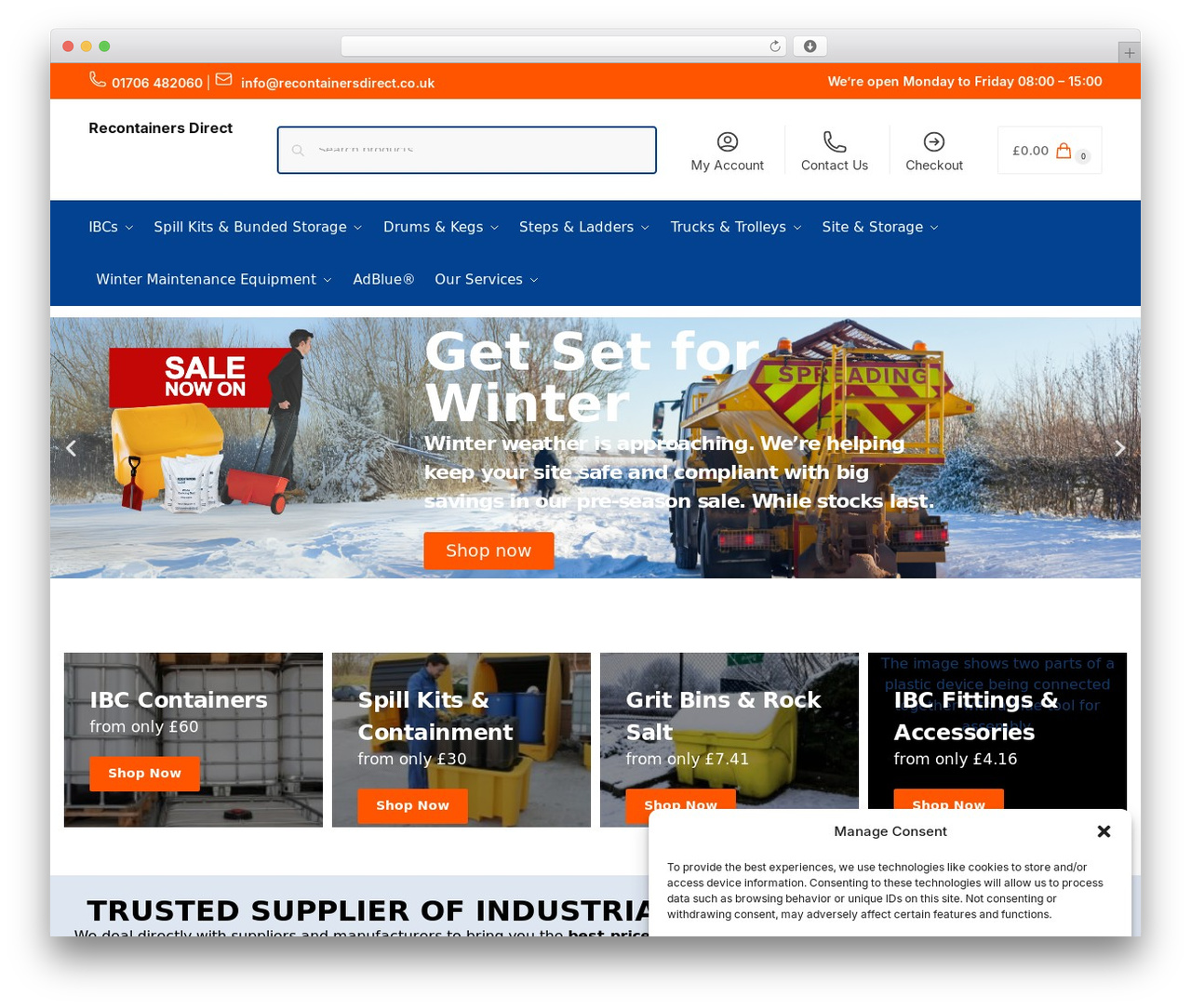 Shoptimizer theme WordPress - recontainersdirect.co.uk Shoptimizer theme WordPress - recontainersdirect.co.uk