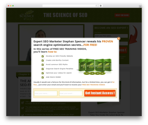 Theme WordPress OptimizePress - scienceofseo.com