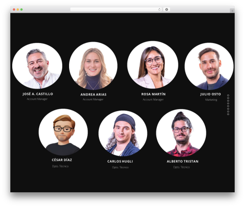 Theme WordPress Silverscreen - tangramsolutions.es