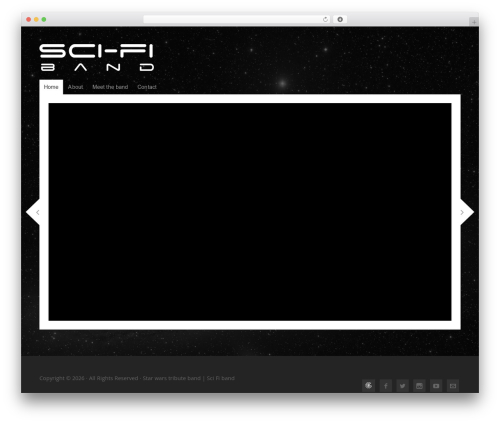 Theme WordPress Bold - scifiband.com