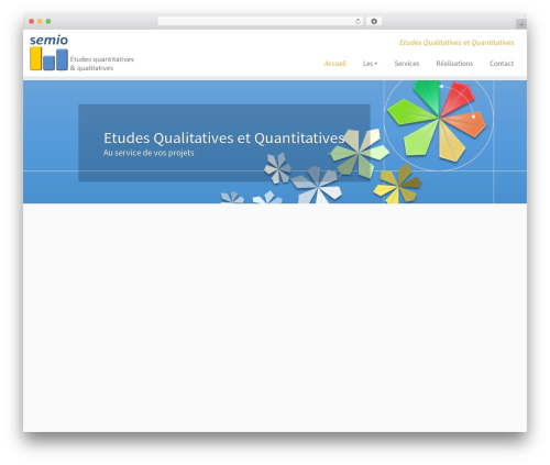 Theme WordPress Customizr - semio-consultants.fr