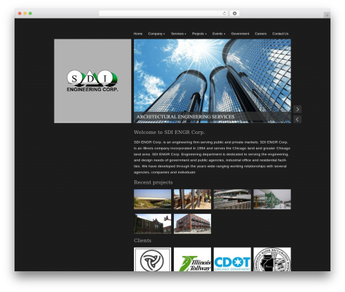Theme WordPress OneStudio - sdiengr.com