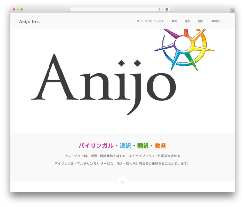 Theme WordPress Switch - anijo.co.jp