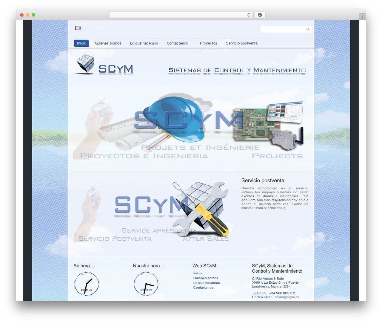 Theme WordPress Unique Theme Responsive - scym.es