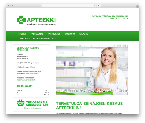 Avoinna tanaan WordPress plugin - seinajoenkeskusapteekki.fi