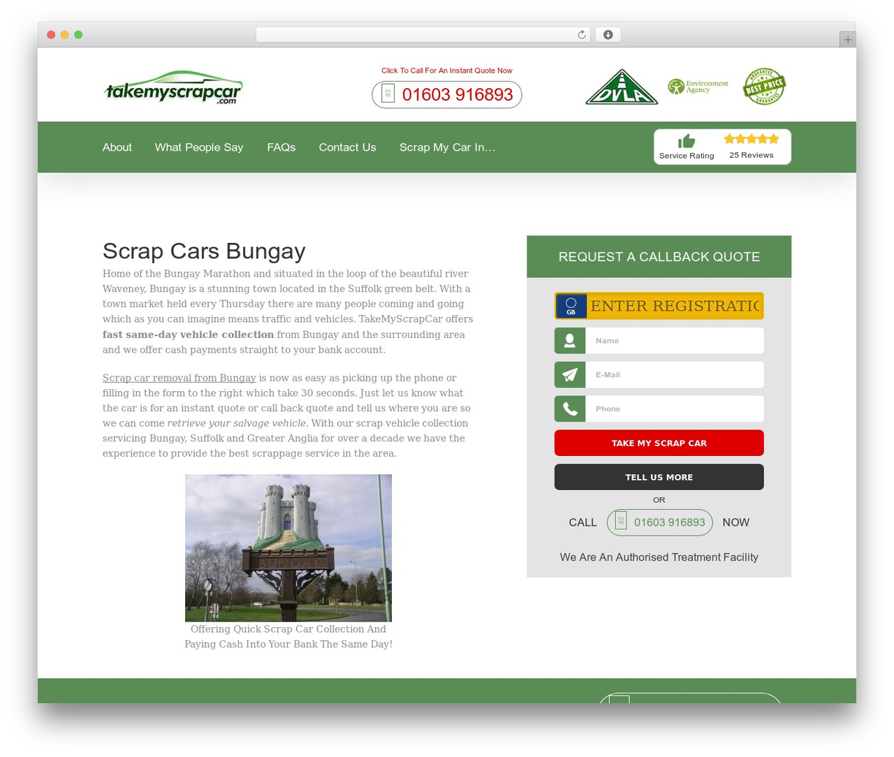 WordPress theme Avada - scrapcarsbungay.com