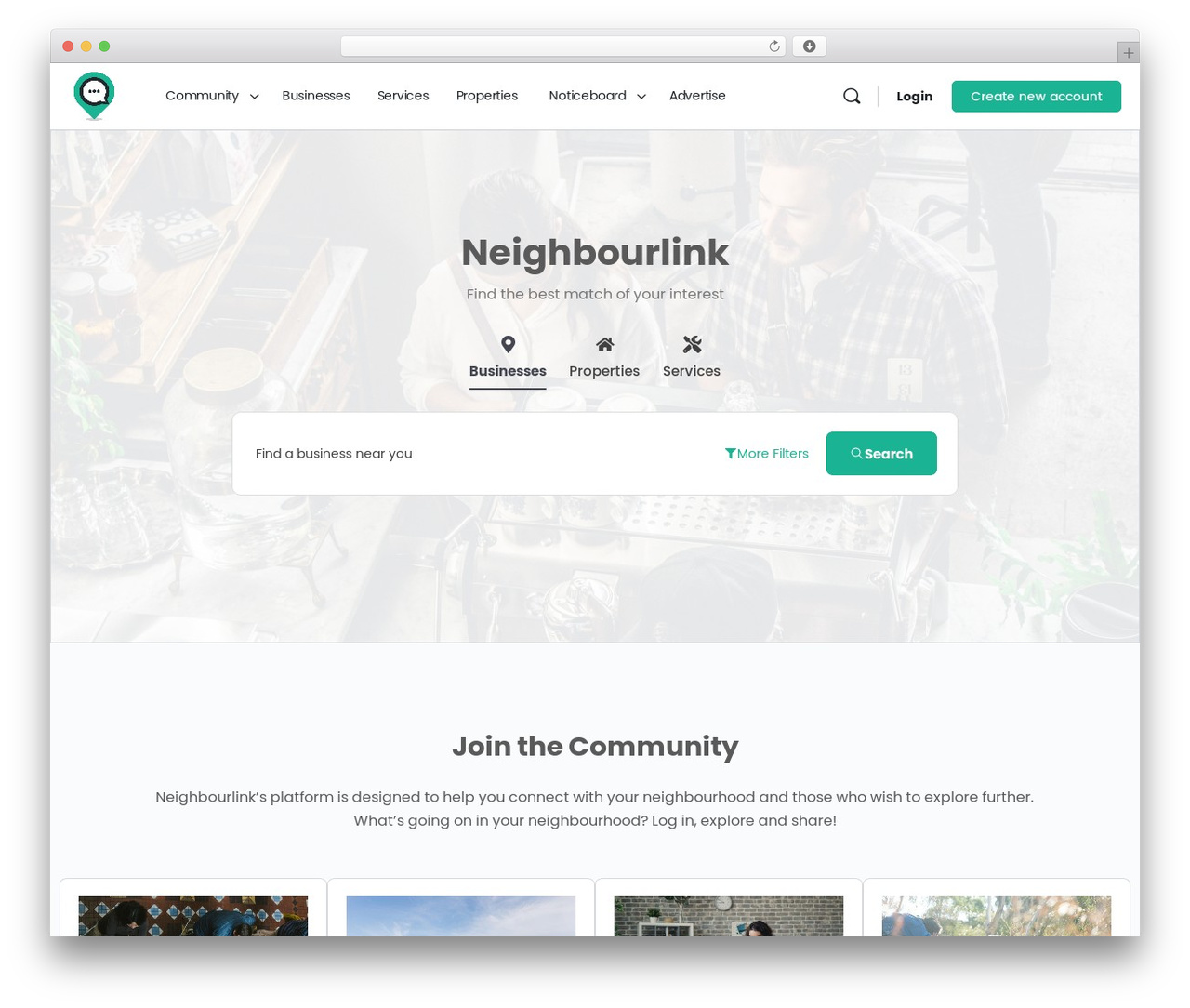 WordPress theme BuddyBoss Theme - neighbourlink.nz