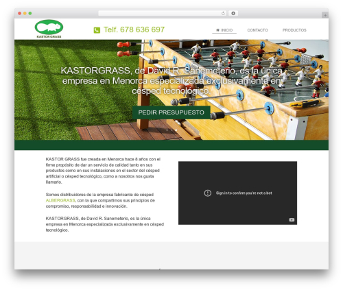 WordPress theme Divi - sanemeterio.net