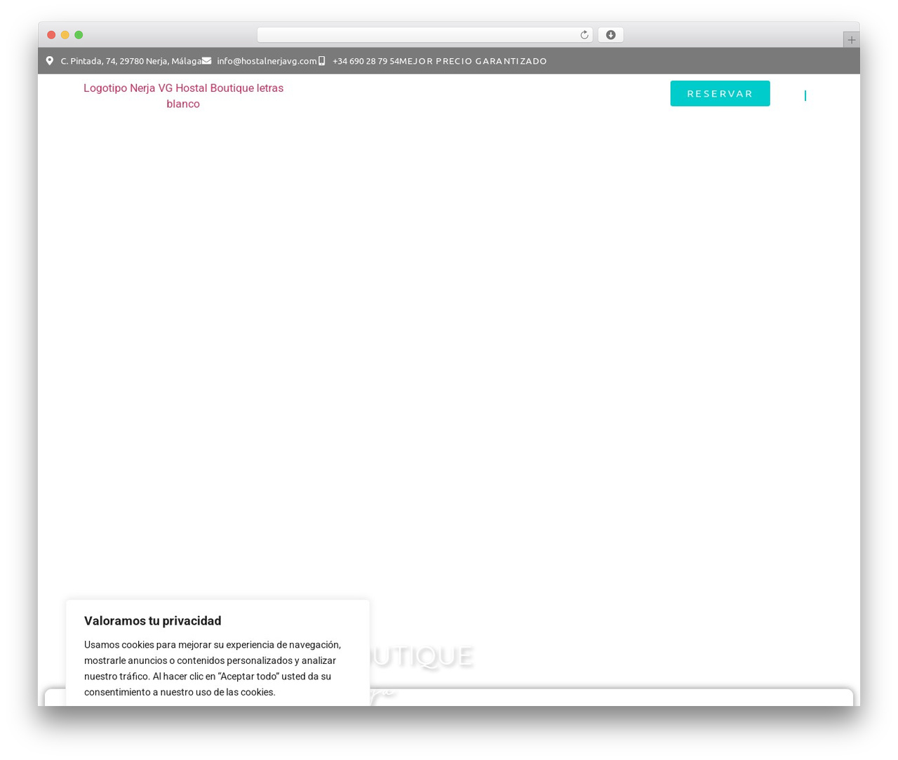 WordPress theme Hello Elementor Child - hostalnerjavg.com