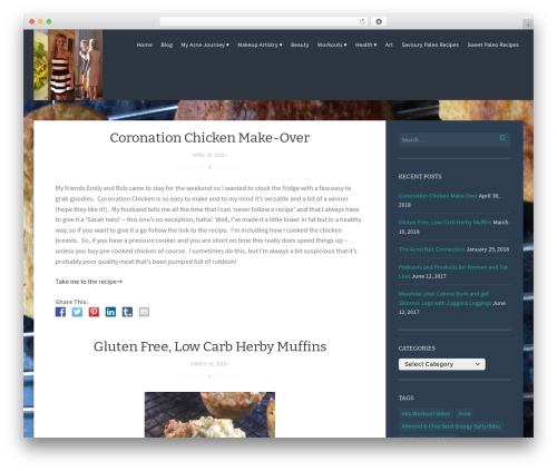 WordPress theme Story - sarahbatt.co.uk
