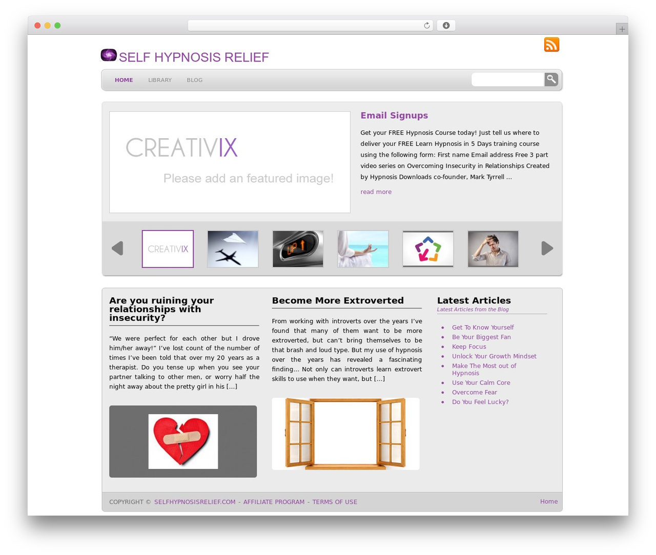 WP-Creativix WordPress theme - selfhypnosisrelief.com WP-Creativix WordPress theme - selfhypnosisrelief.com