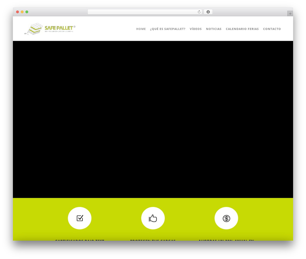 Aperio theme WordPress - safepallet.es