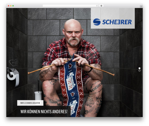 Avada top WordPress theme - scheerer.solutions