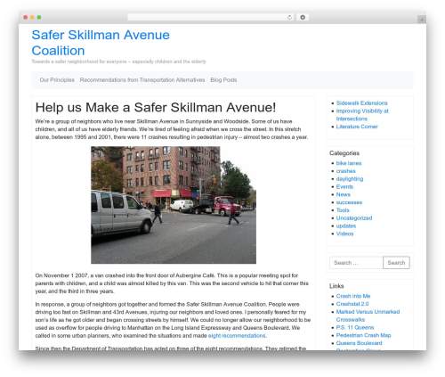 Bootstrap Basic4 WordPress theme free - saferskillman.org