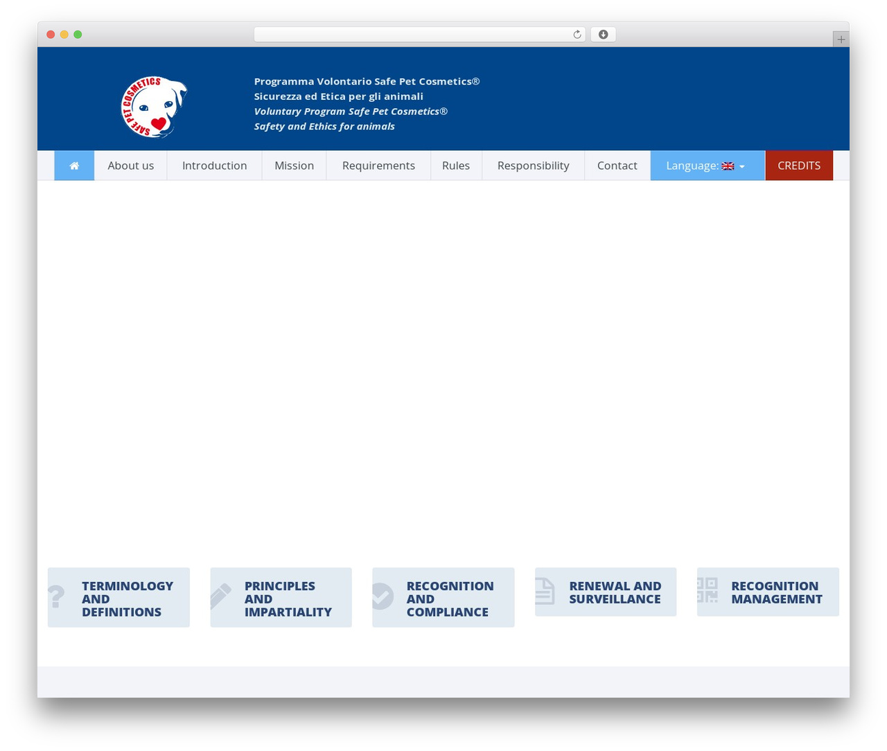 Candidate WordPress website theme - safepetcosmetics.eu Candidate WordPress website theme - safepetcosmetics.eu