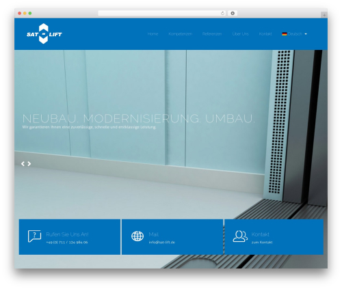 Doors theme WordPress - sat-lift.de