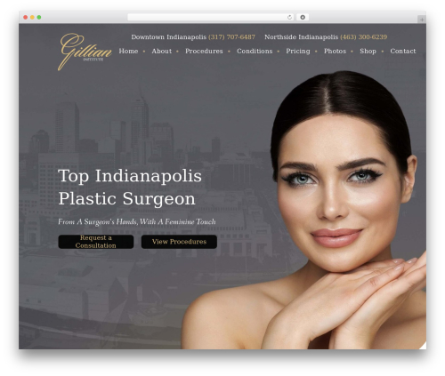incredibletheme WordPress theme - indyplasticsurgery.com