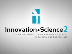 Innovation Science Wordpress Theme personal WordPress theme by Digital Cavalry