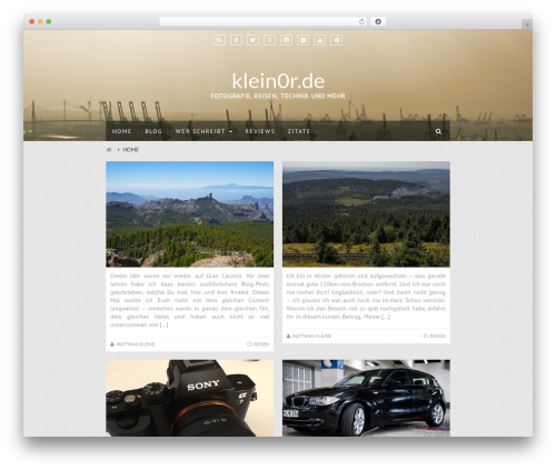 Kwando WordPress theme - klein0r.de