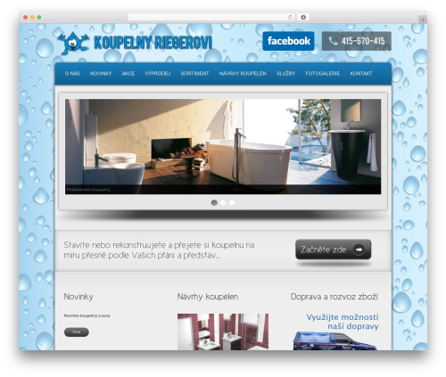 neptune theme WordPress - koupelny-kapka.cz