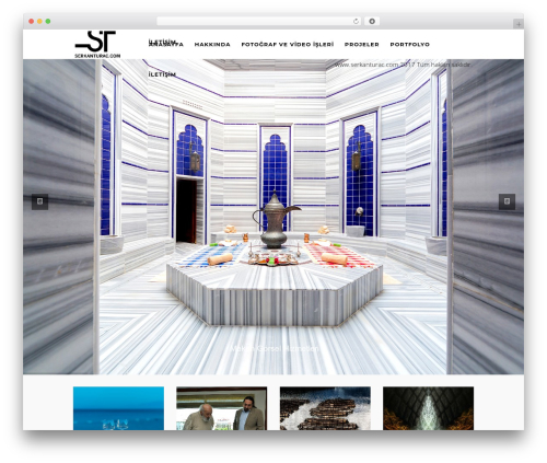 Oberon theme WordPress - serkanturac.com