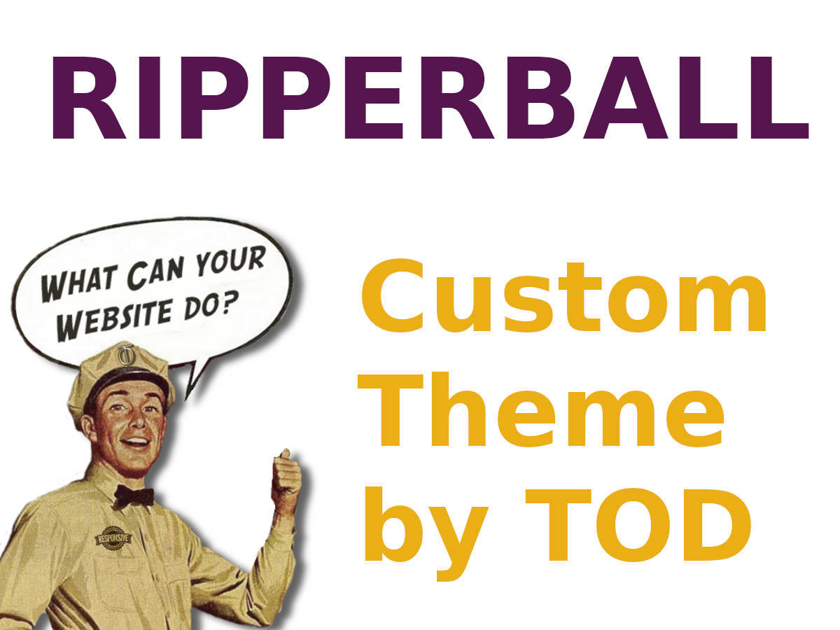 ripperball WordPress theme by TOD
