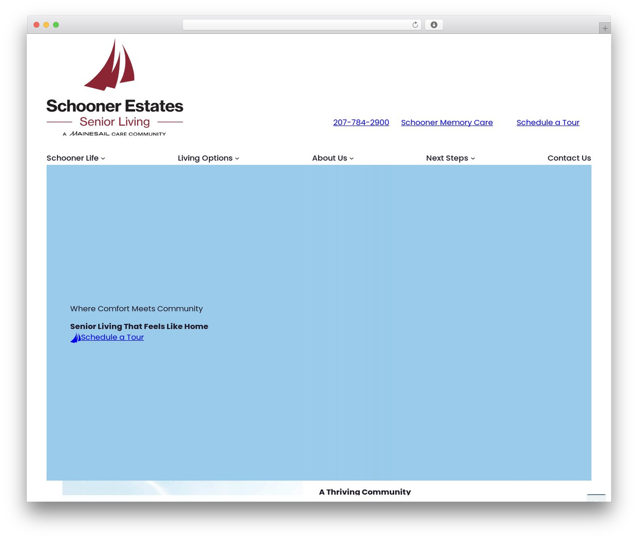 Schooner Estates WordPress theme - schoonerestates.com