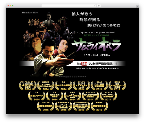 switch-custom best WordPress theme - samuraiopera.com