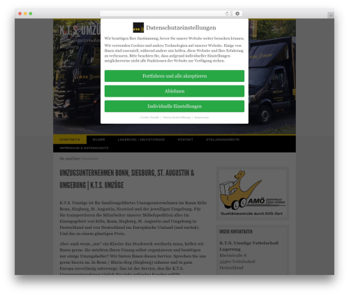 Theme WordPress Live Wire - kts-kuriere.de