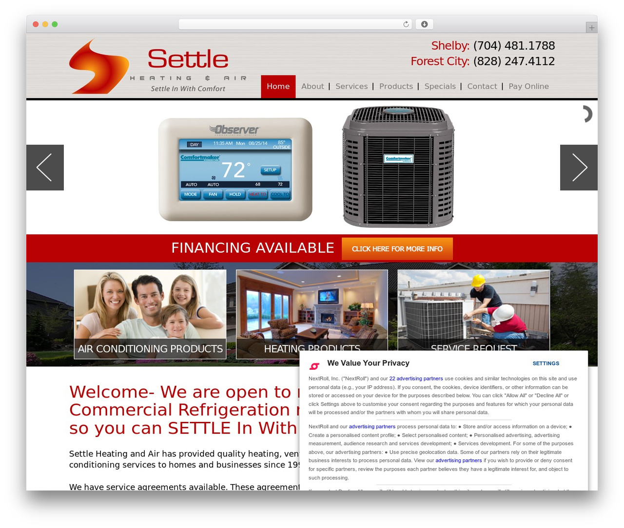 Theme WordPress Settle Heating a& air - settlehvac.com Theme WordPress Settle Heating a& air - settlehvac.com