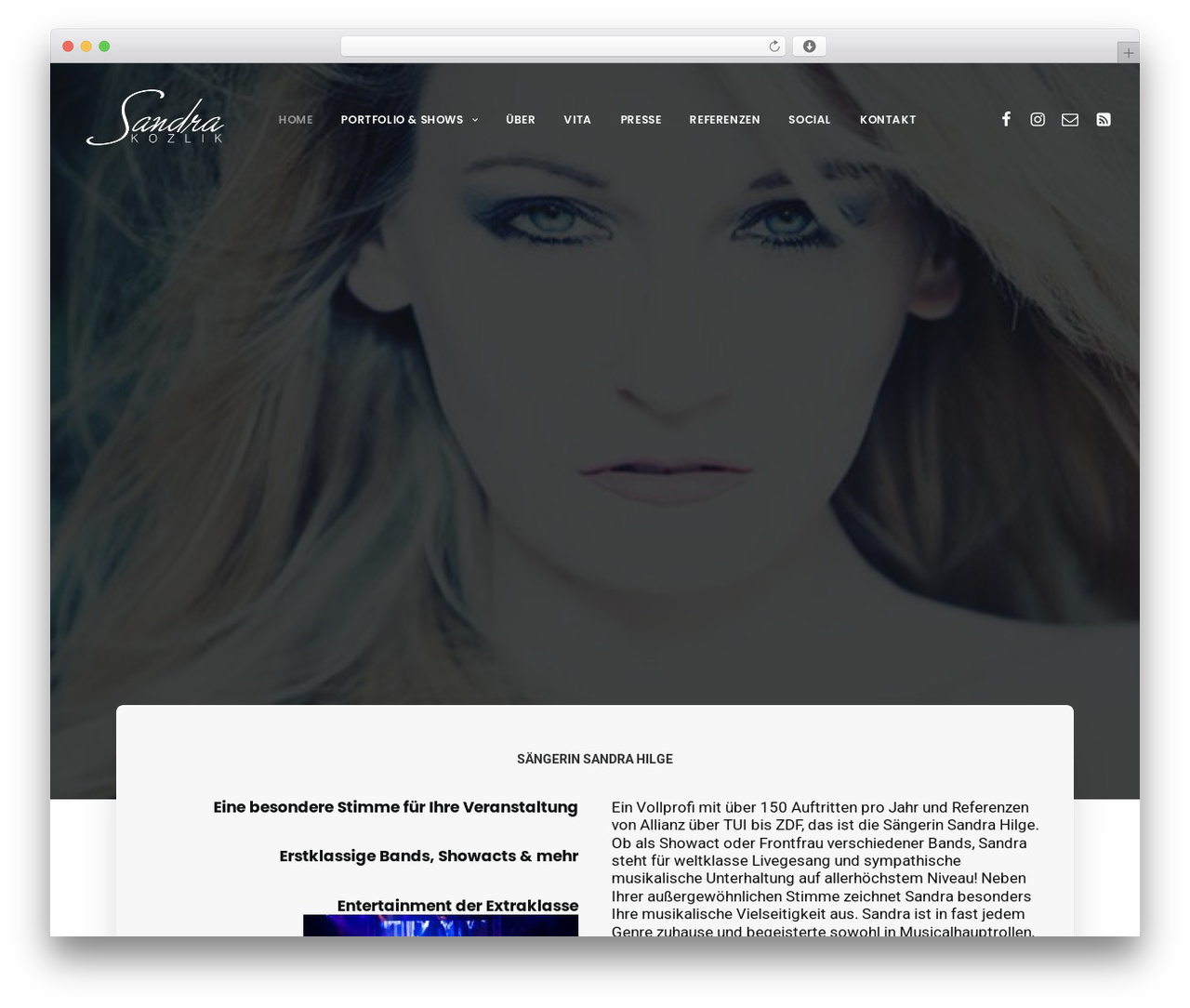 Theme WordPress Uncode - sandralive.de