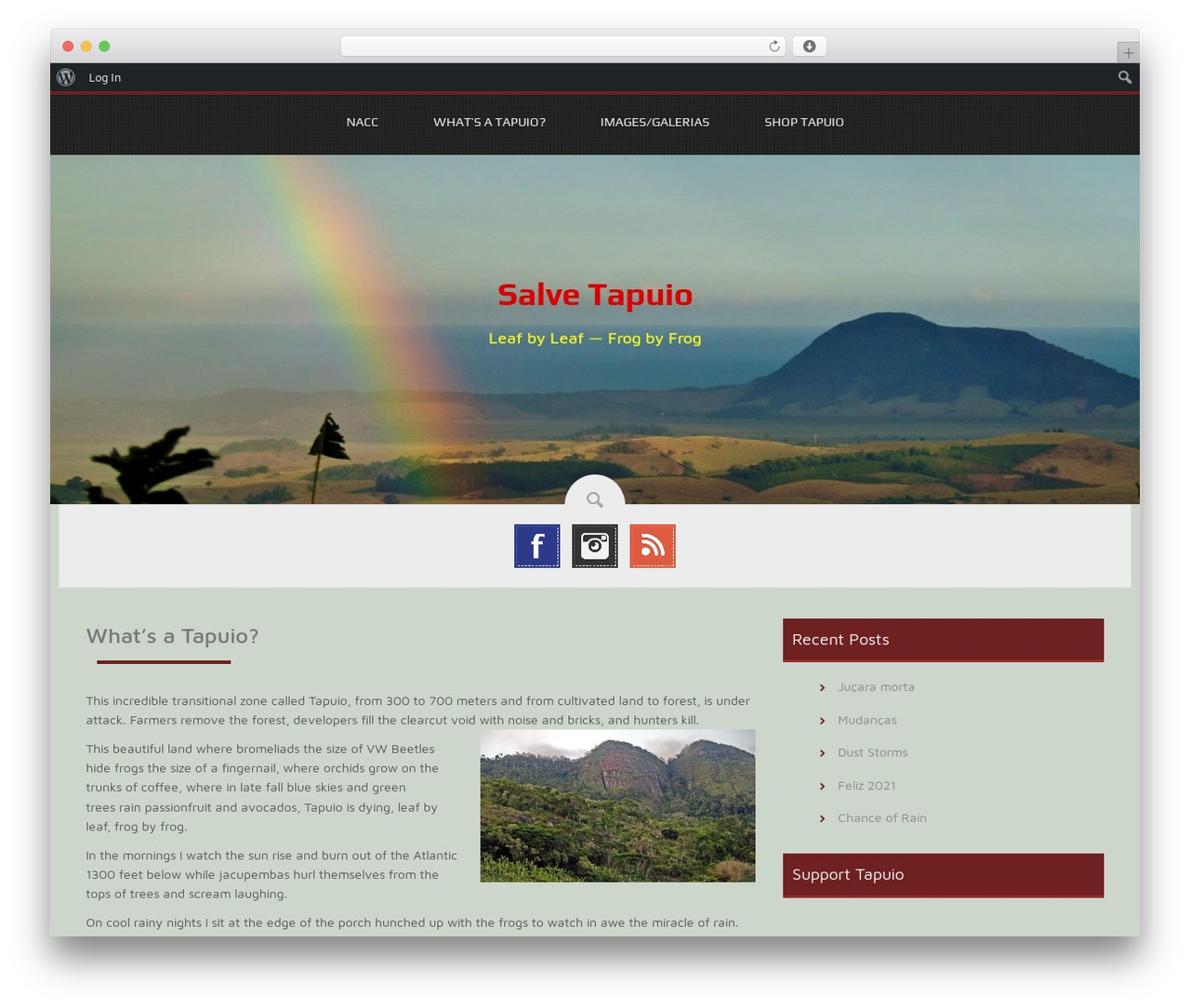 Trance WP theme - salvetapuio.com Trance WP theme - salvetapuio.com