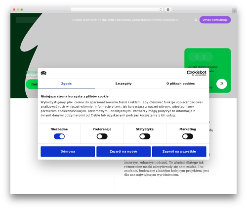Wise People Client Theme WordPress theme - abovosolutions.pl