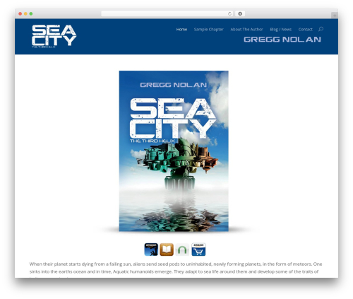 WordPress theme Divi - seacitybook.com