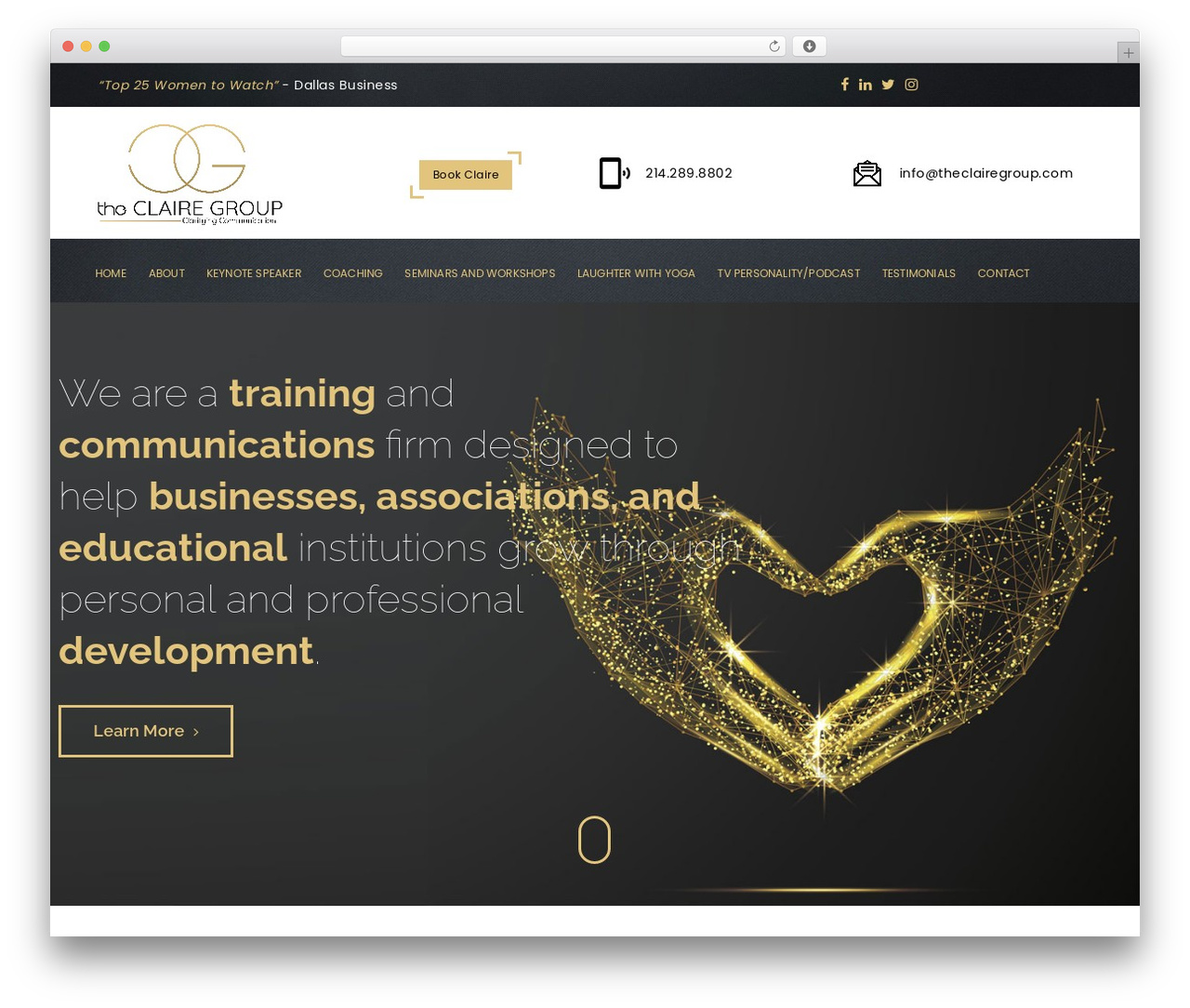 WordPress theme Consultancy - theclairegroup.com WordPress theme Consultancy - theclairegroup.com