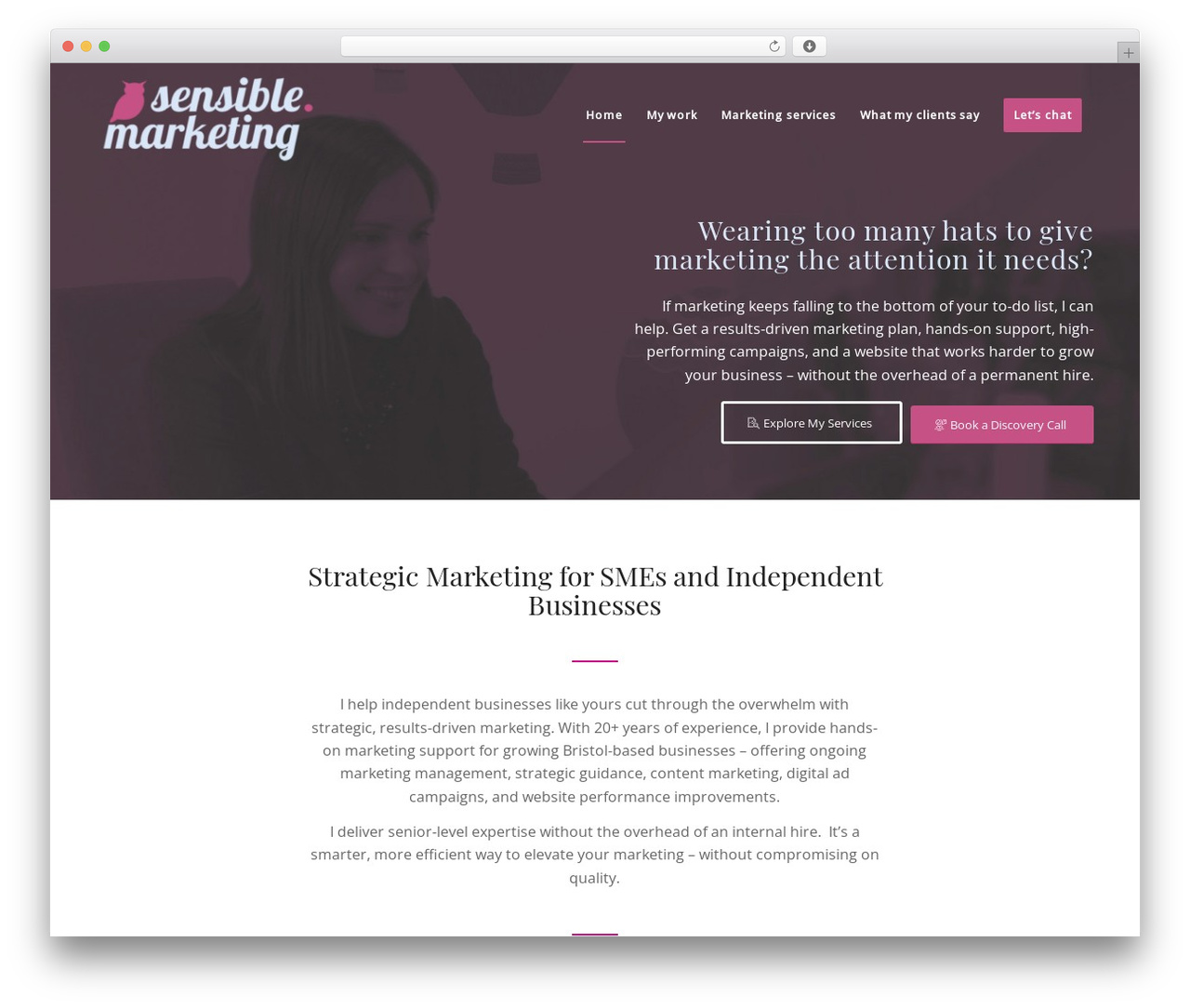 WordPress theme Enfold - sensible.marketing
