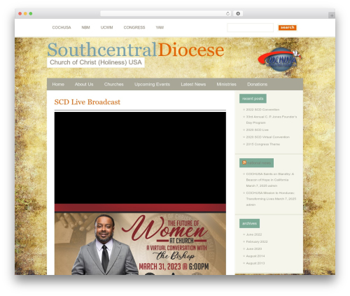 WordPress theme PureType - scdcochusa.org