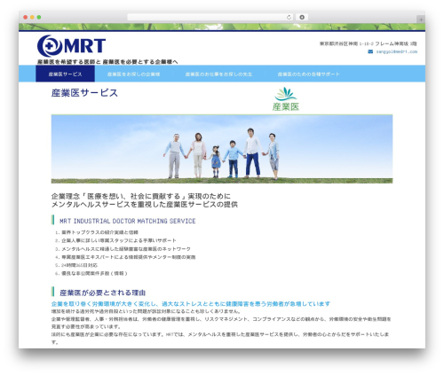 WordPress website theme Child - sangyoi.medrt.com