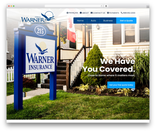 WP theme Divi - warnerbrokers.ca