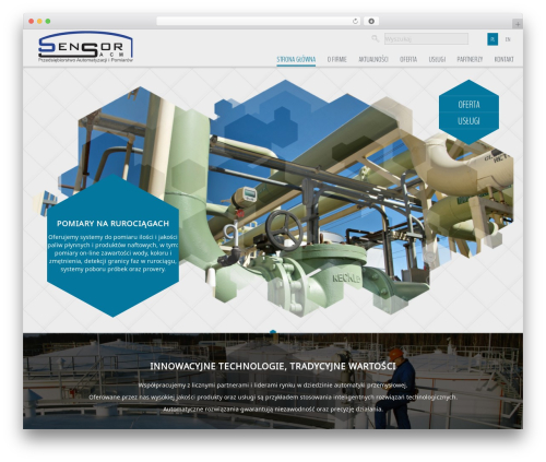 WP theme Sensor - sensor-acm.pl/strona-glowna