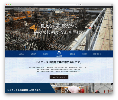 有限会社 セイテック WordPress website theme - sei-tec.jp