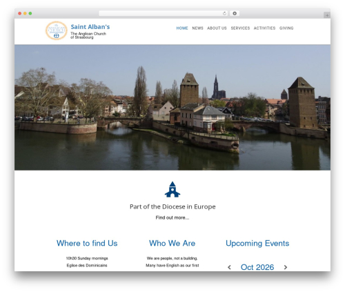 Adamos WordPress theme - saintalbans.fr
