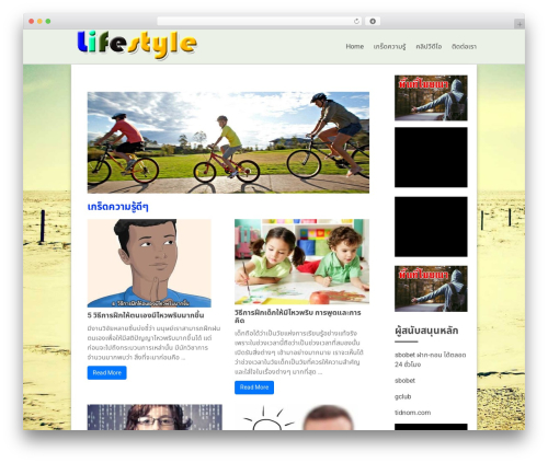 Beam best WordPress theme - sent-si.org
