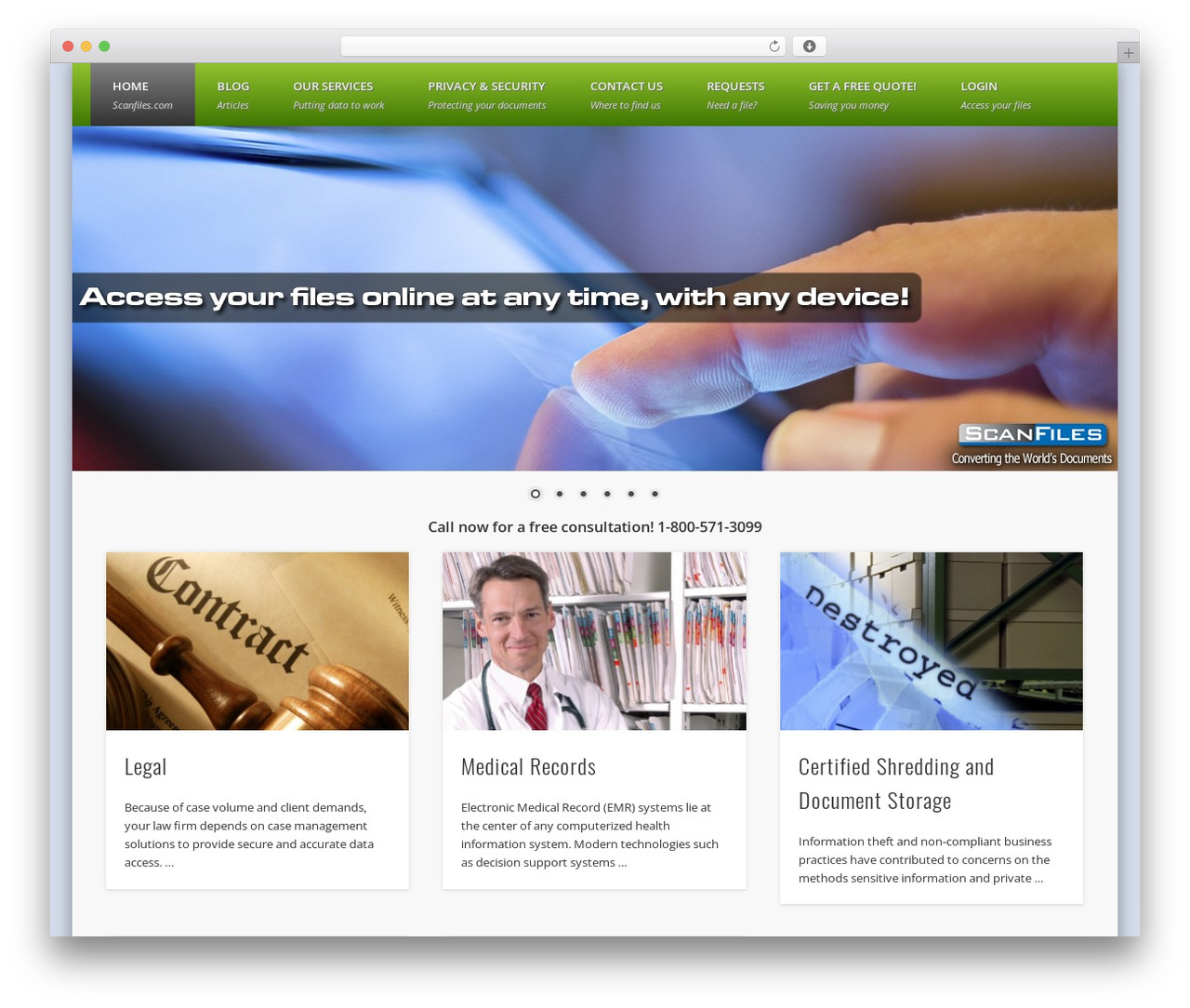 Best WordPress theme Scanfiles - scanfiles.com