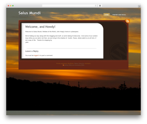 ChocoTheme WP theme - salusmundi.com
