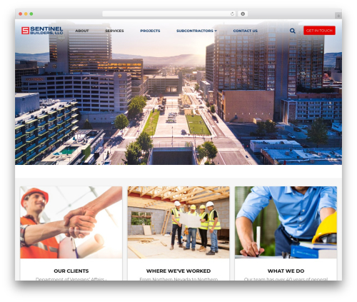 Construct WordPress theme - sentinelbuildersllc.com
