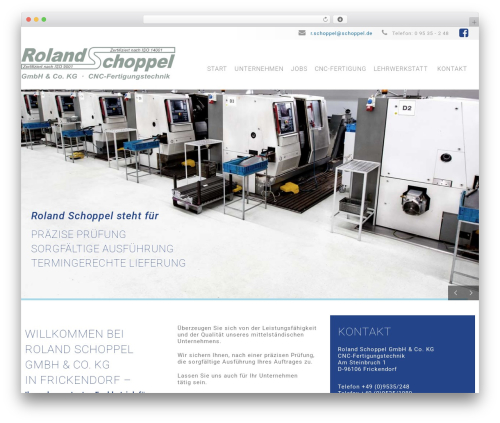 drmohr WordPress theme - schoppel.de