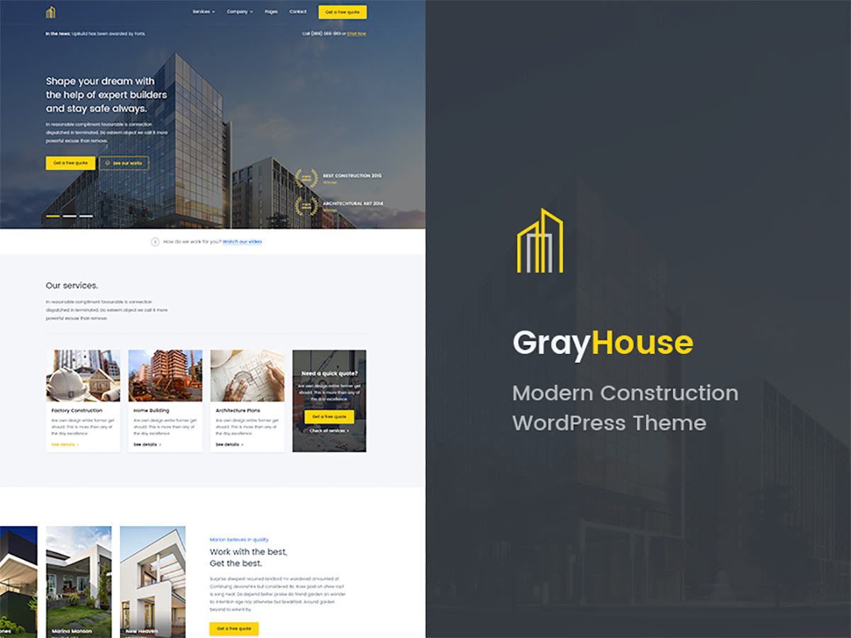 GrayHouse Crazycafe WordPress theme by CrazyCafe